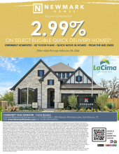 Low Rates on Select Homes in La Cima