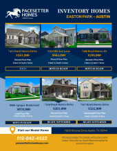 Easton Park Inventory