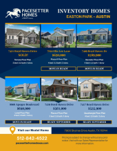 Easton Park Inventory