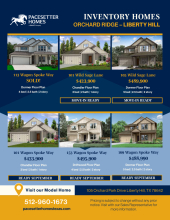Orchard Ridge Inventory
