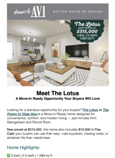 A Standout Opportunity for Your Buyers at The Poppy