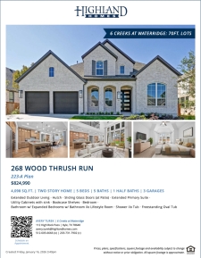 Available Now: Luxury Living in 6 Creeks