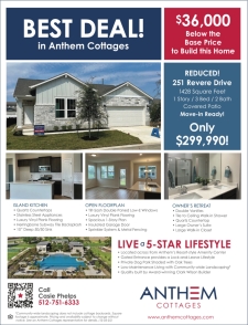 Best Deal in Anthem Cottages 💵 Now $299,990!