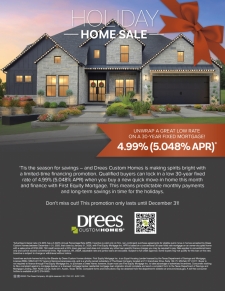 Drees Holiday Home Sale!