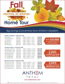 ’Festival of Savings’ Fall Home Tour 🍁🍂🏡 Starts This Weekend!