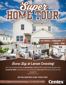 Join Us For Our Super Home Tour