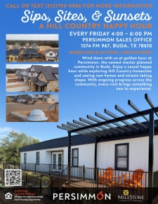 Join Us for Sips, Sites, & Sunsets at Persimmon