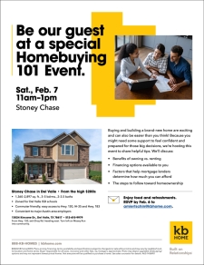 Join Us in Stoney Chase for a Homebuying 101 Event!