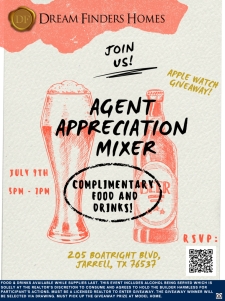 Join us: Agent Appreciation Mixer at Eastern Wells!