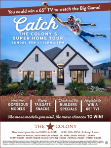 Super Home Tour at The Colony in Bastrop &ndash; Feb 1st
