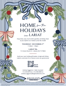 You’re Invited: Home for the Holidays at Lariat