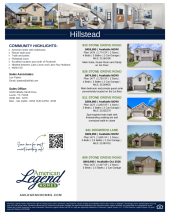 Hillstead Spec Sheet