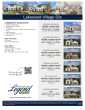 Lakewood Village 50s Inventory