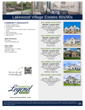 Lakewood Village Estates Inventory