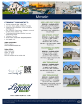Mosaic Spec Sheet