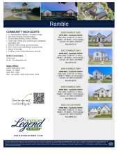 Ramble Spec Sheet