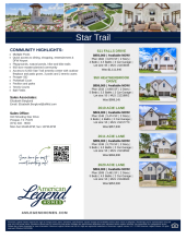 Star Trail Spec Sheet