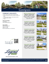 Sweetgrass Spec Sheet