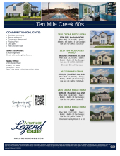 Ten Mile Creek 60s Inventory