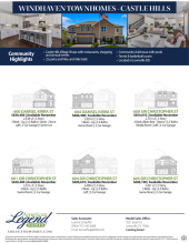 WINDHAVEN TOWNHOMES AT CASTLE HILLS