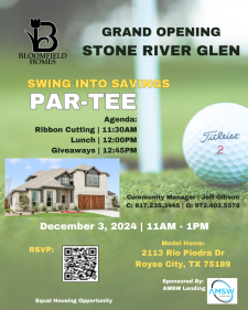 Par-tee in Stone River Glen