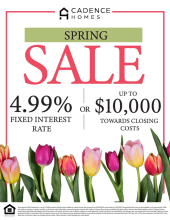 4.99% Fixed Rate OR $10K Towards Closing Costs!