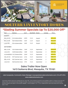 Sizzling Summer Specials on Inventory