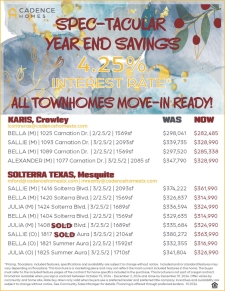 Year-End Savings