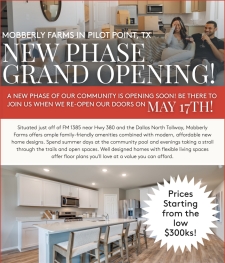 New Phase of Pilot Point Opening Soon!
