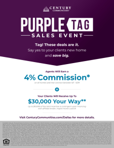 Earn 4% Commssion During Purple Tag Sales Event