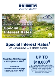 Special Interest Rates on Certain Homes