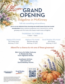 Grand Opening in Ridgeline in McKinney