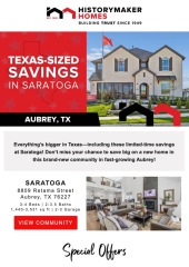 Texas-Sized Savings in Saratoga