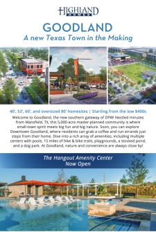 New Homes from the low $400s in Goodland