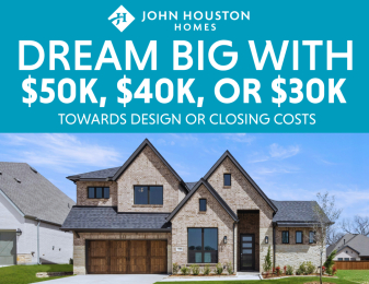 Up to $50K Toward New Home Design or Closing Costs!