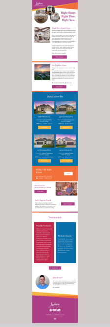 Now Selling: Quick Move-In Homes in Ladera Living 55+ Communities