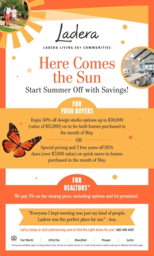 Here Comes the Sun & Sumemr Savings!
