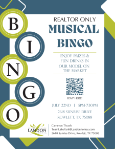 Realtor Musical Bingo Night!