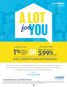 A Lot for You with Great Rates