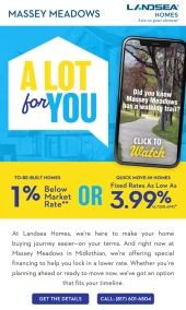 Lock in a Lower Rate at Massey Meadows