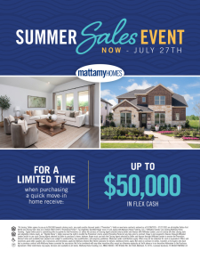 Summer Sales Event