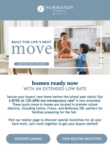 4.875% (6.12% APR) Low Rate