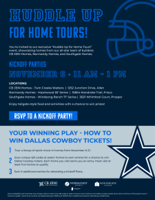 Huddle Up for Home Tours