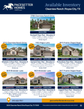 Clearview Ranch Inventory
