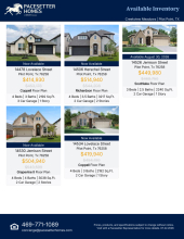 Creekview Meadows Inventory