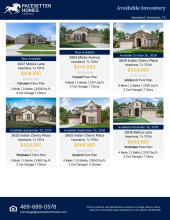 Heartland Available Inventory Homes