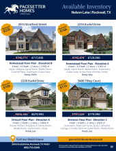Nelson Lake Inventory