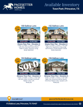 Town Park Available Inventory