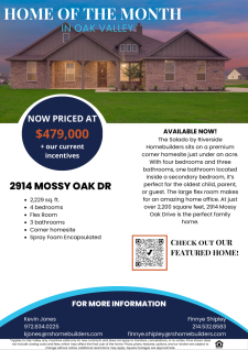 Home of the Month: 2914 Mossy Oak Dr