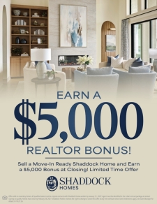 $5,000 Realtor Bonus on Move-In Ready Homes!